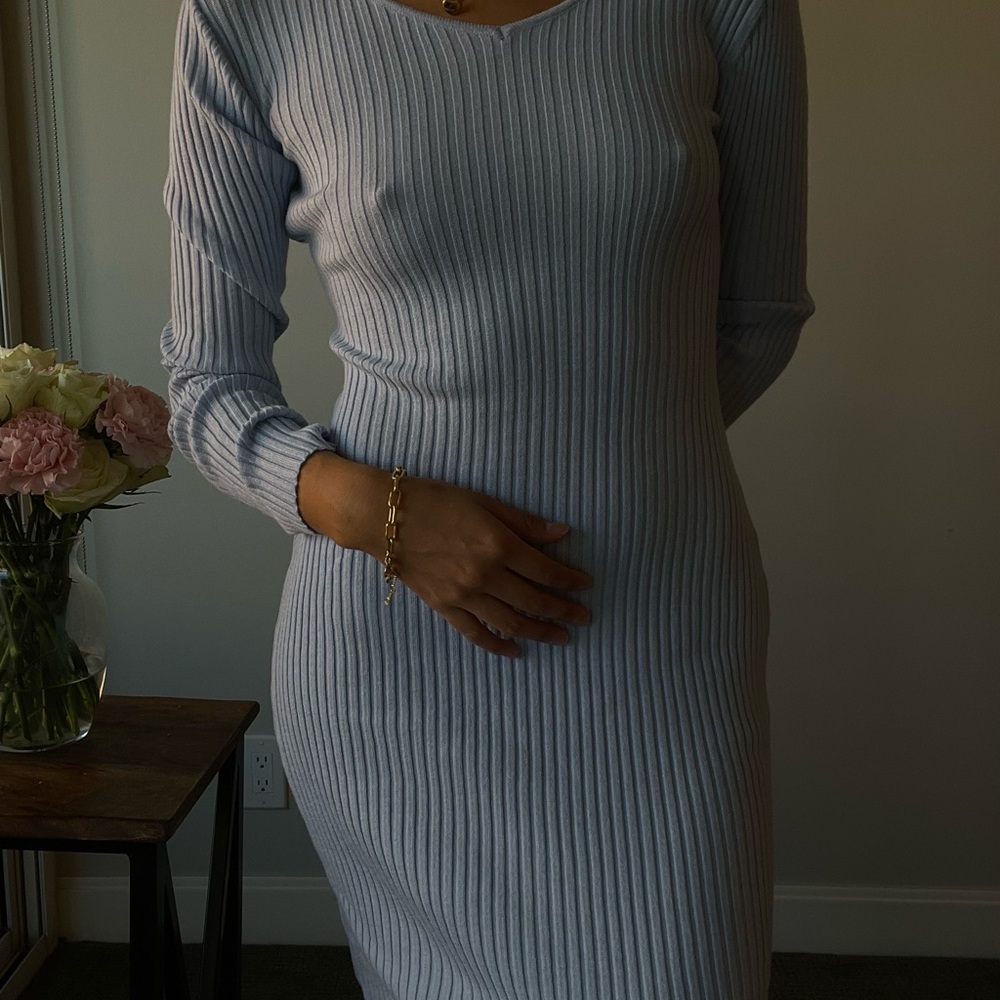 Ribbed dress